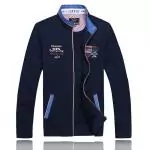 2019U hommes veste paulshark capuchon beaux promotions bleu